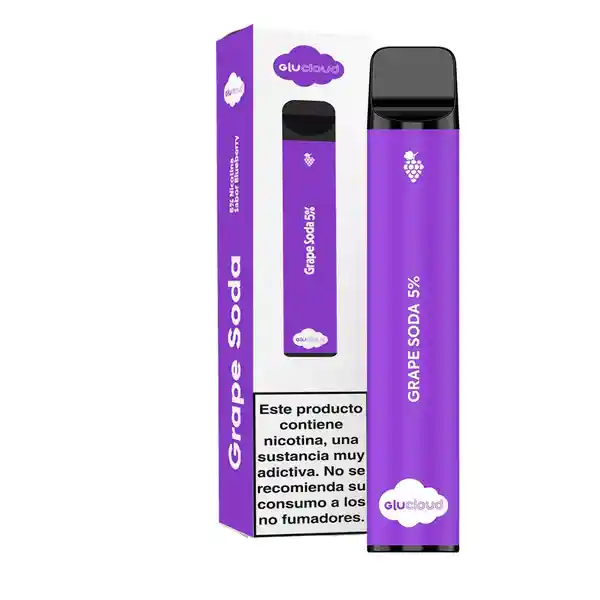 Glu Cloud Vapeador Grape Soda XL