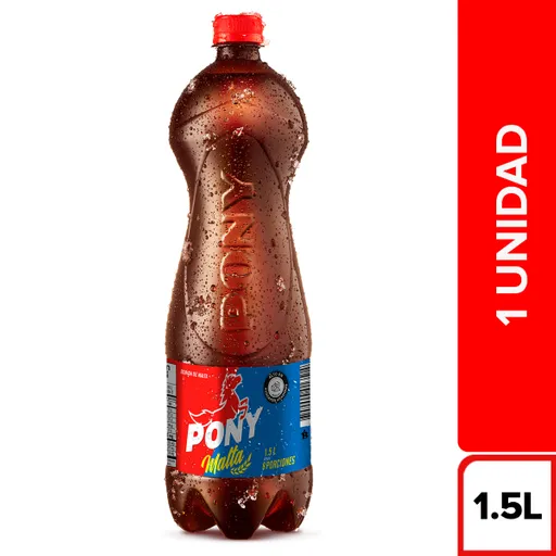 Malta Pony Malta - Botella Pet 1,5 L X1