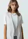 Chaqueta Mujer Crudo Abedul S 522G355 Naf Naf