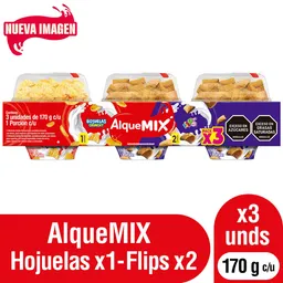 Alqueria Alquemix Flips 170 g x 3 Und