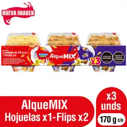 Alqueria Alquemix Flips 170 g x 3 Und