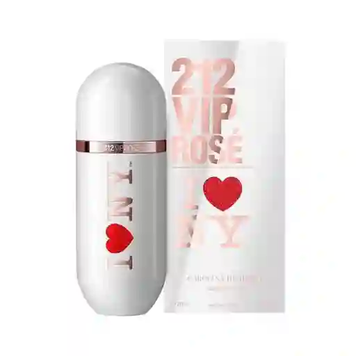 Carolina Herrera Perfume 212 Vip Rose I Love Ny Edp For Women 80 mL