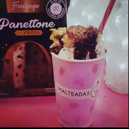 Malteada Panetton Navideño 16 Onz