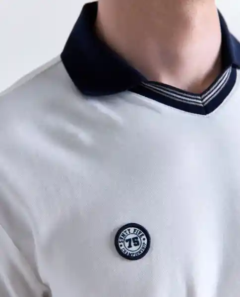 Polo Hombre Crudo Talla M 809G008_CRU130401 Americanino