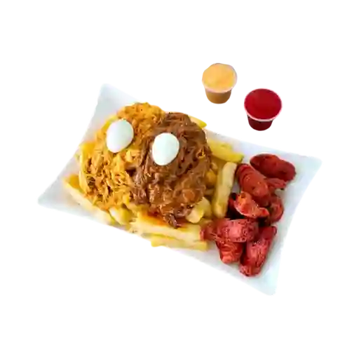 Salchipapa Mixto