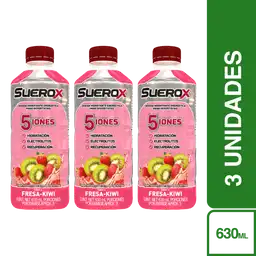 3 x Suerox Fresa Kiwi