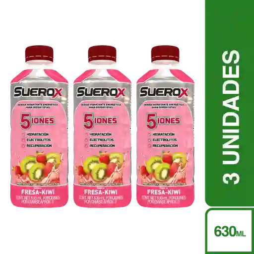 3 x Suerox Fresa Kiwi