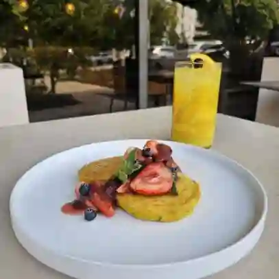 Pancake vegano de ahuyama