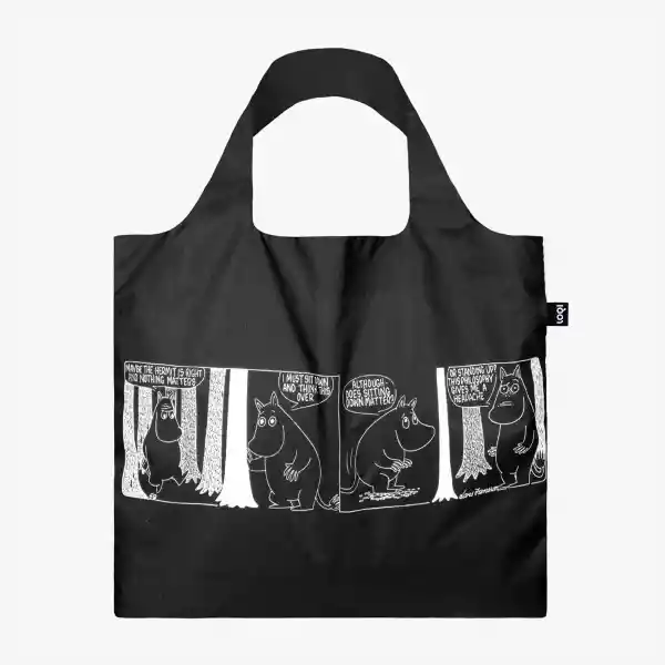 Loqi Bolsa de Compras Inspirada en Artistas Negro