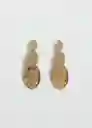 Pendientes Minerva Oro Talla 99 Mujer Mango