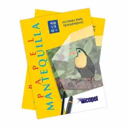 Icopel Block Mantequilla 1/8 Transparente