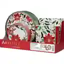 Artstyle Kit de Platos y Servilletas Desechables Navideños