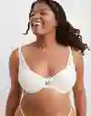 Brasier Aerie Blanco Talla 34 D American Eagle 27925048