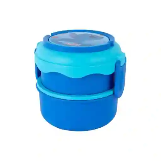 Caja Bento Redonda Serie Disney Lilo & Stitch 110 mL Miniso