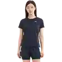 Under Armour Camiseta Tech Ssc Solid Negro Para Mujer Talla SM