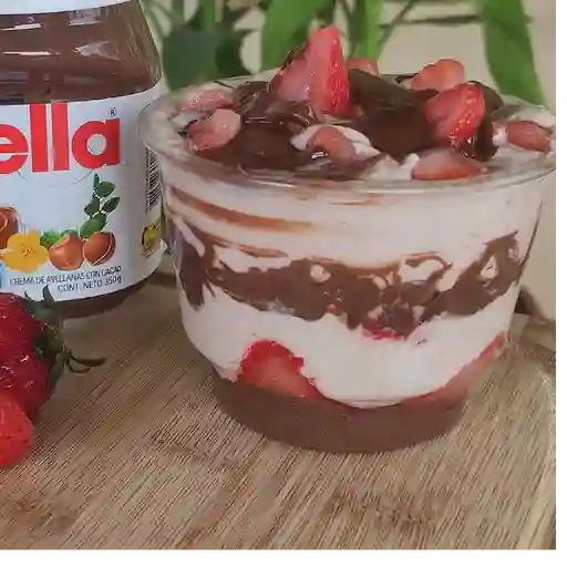 Fresas deleite de nutella