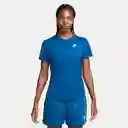 Nike Camiseta W Nsw Tee Club Azul Talla L Ref: DX7902-476