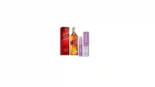 Combo Johnnie Walker Whisky Red Label + STLTH - Grape Ice