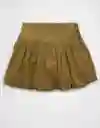 Falda Mujer Verde Talla: 6 5163309 American Eagle
