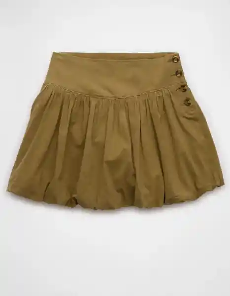 Falda Mujer Verde Talla: 6 5163309 American Eagle