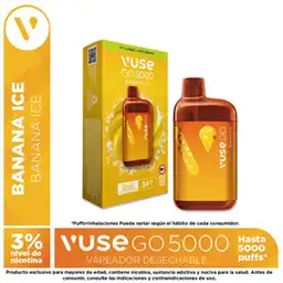 Vuse Go Vapeador 5000 Banana Ice