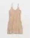 Vestido Beige Talla: Small American Eagle