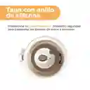 Termo Clásico Tapa Automática Removible Blanco 450 mL Miniso