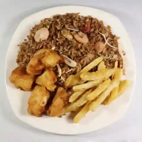 Arroz y Nuggets de Pollo - Francesa