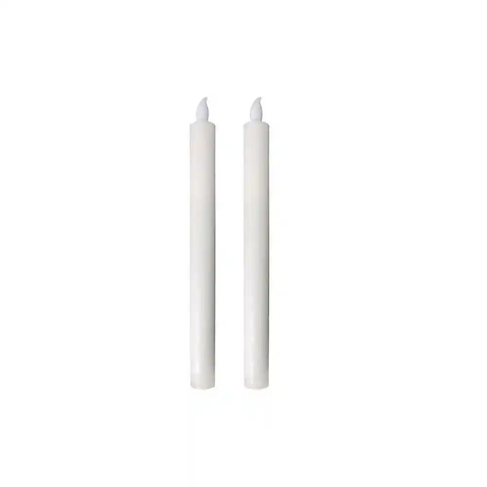 Ambiente Gourmet Velas Led Largas Blancas