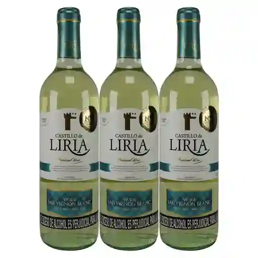 Castillo De Liria Vinoblanco X750 Ml 2X3