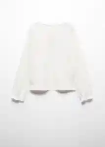 Camiseta What Offwhite Talla 12 Niña Mango