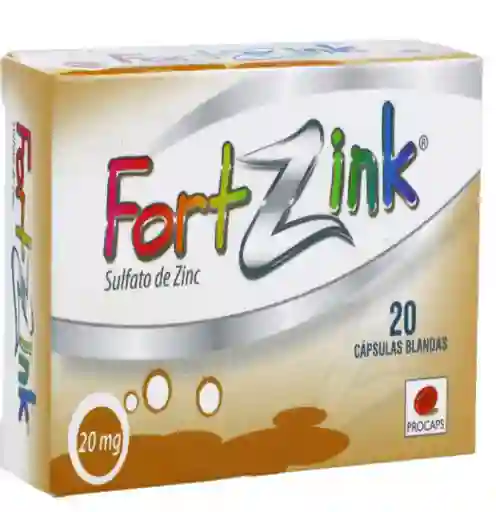Fort Zink Sulfato de Zinc (20 mg)