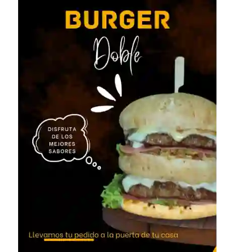 Hamburguesa Doble