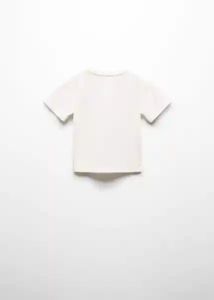 Camiseta Pol Off-White Talla 69 Niño Mango