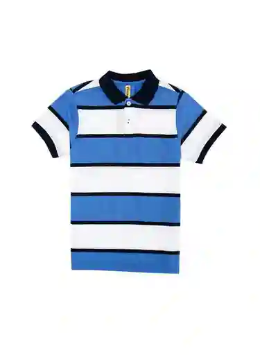 Camiseta Polo Manga Corta Niño Claro Talla 16 People