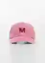 Gorra Mterry Rosa Talla 96 Niña Mango