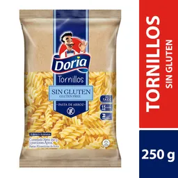 Doria Pasta de Arroz Tornillos Sin Gluten