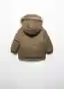 Abrigo Anorak Sergi Khaki Talla 69 Niños Mango