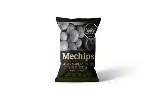 Mechips Papa Sabor Limón Pimienta