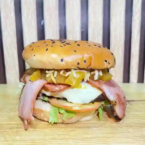 Hamburguesa Hawaiana en Combo