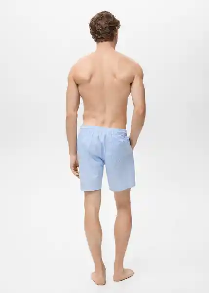 Short Seer Celeste Talla XL Hombre Mango