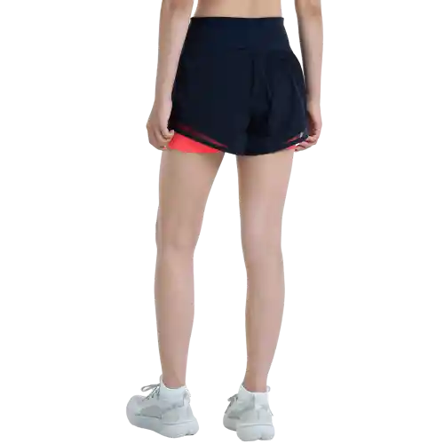 Under Armour Pantaloneta Anywhere de Mujer Negro Talla SM
