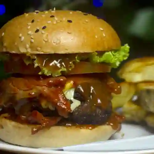 Hamburguesa Costilla Bbq -