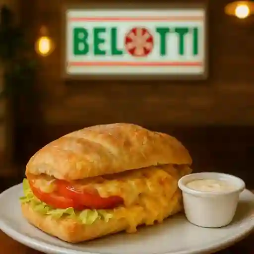 Sándwich de costillas barbacoa