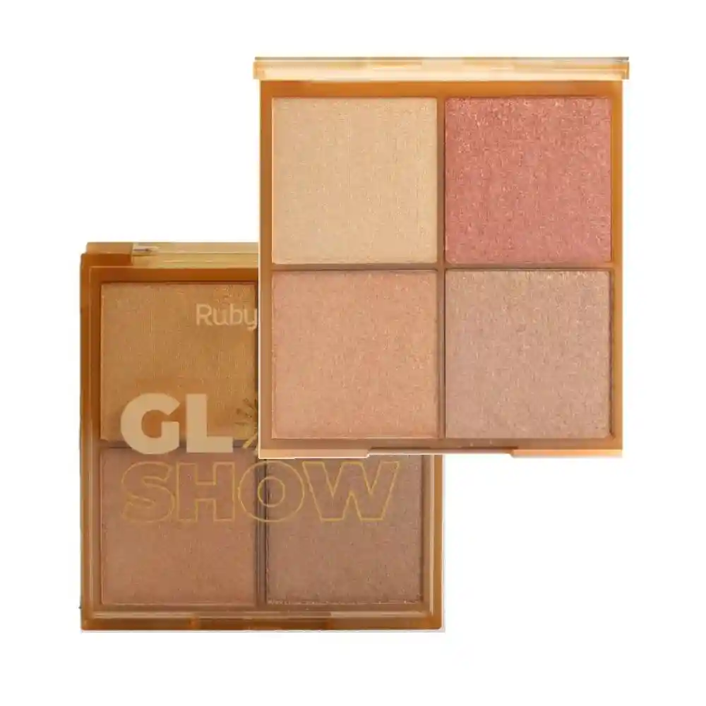 Ruby Rose Paleta de Iluminadores Glow Tri Glow Show 2