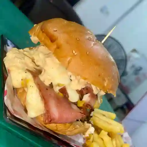 Hamburguesa big beef delux