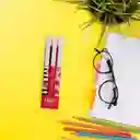 Miniso Pluma Con Tapa Fruit Series Tinta Negra 1.0 mm
