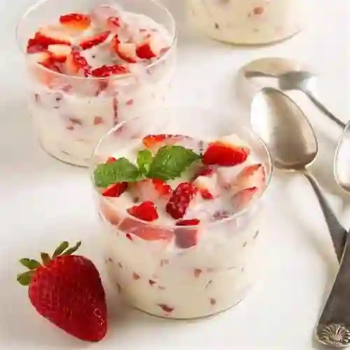 Fresas con Crema