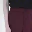 Pantalón Recto Pretina Asimétrica Rojo 8 Fuera de Serie