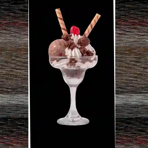 Copa browni chocolate